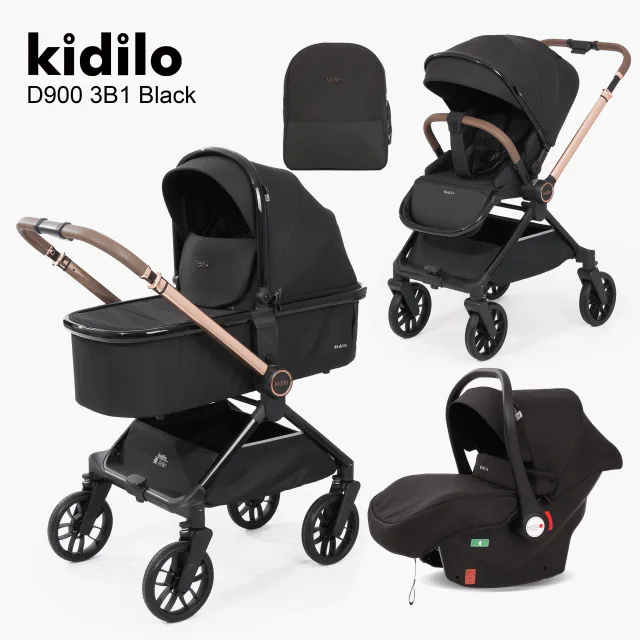 Karrocë Kidilo - Set 4në1 D900